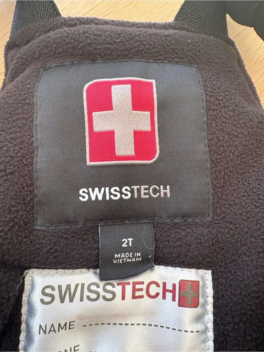 Swiss Tech Toddler Snow Bibs